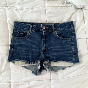 American Eagle Super Stretch Hi Rise Shorty Shorts